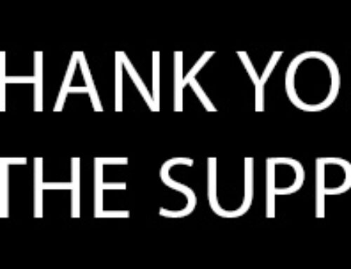 Thank You for the Support!